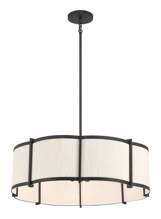 Millennium - 28804-MB - Four Light Pendant - Marlbeck - Matte Black