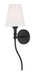 Millennium - 28901-MB - One Light Wall Sconce - Mairbourne - Matte Black
