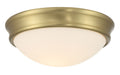 Millennium - 5221-VB - LED Flush Mount - Baumann - Vintage Brass