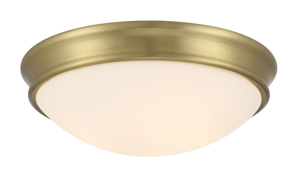 Millennium - 5223-VB - LED Flush Mount - Baumann - Vintage Brass