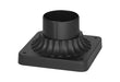 Millennium - 80010-PBK - Pier Mount - Pier Mount - Powder Coated Black