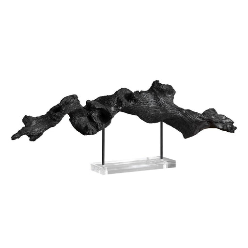 Uttermost - 18327 - Sculpture - Charred Timber - Black