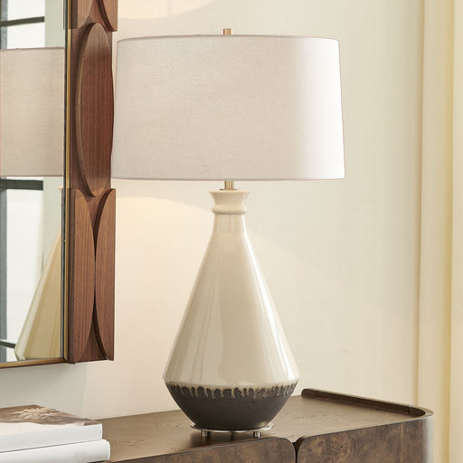 Banham One Light Table Lamp Antique Brass