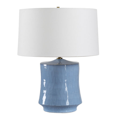 Kamara One Light Table Lamp Antique Brass