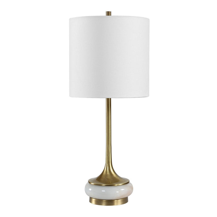 Uttermost - 30820-1 - One Light Table Lamp - Molena - Antique Brass