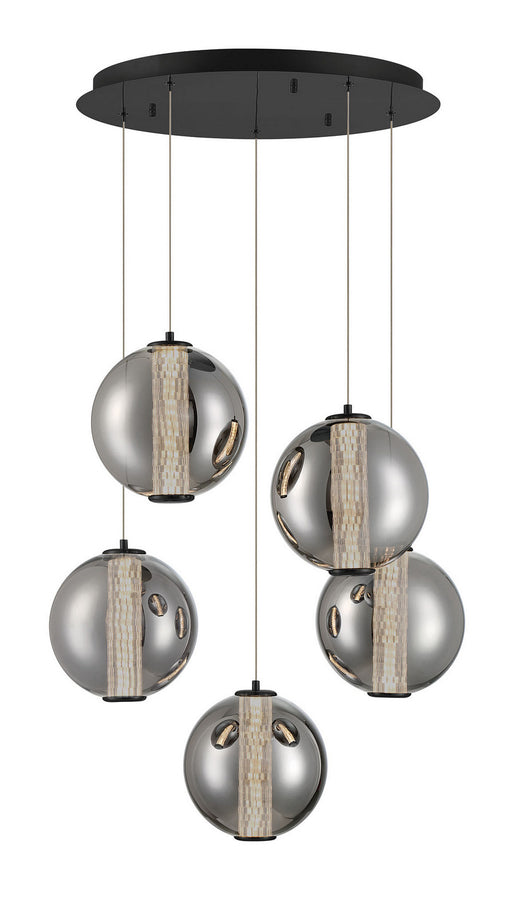 Eurofase - 45737-039 - LED Chandelier - Atomo - Matte Black