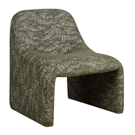 Uttermost - 53148 - Accent Chair - Menlo - Olive Green Over An Off-white