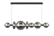 Eurofase - 46772-060 - LED Linear Chandelier - Atomo - Matte Black