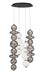 Eurofase - 48960-038 - LED Chandelier - Atomo - Matte Black