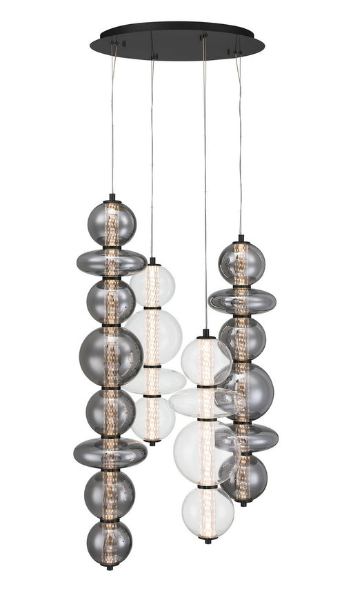Eurofase - 48960-038 - LED Chandelier - Atomo - Matte Black