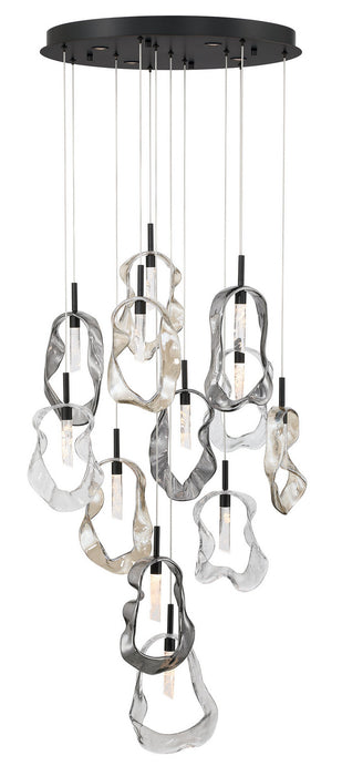Eurofase - 49237-047 - LED Chandelier - Norah - Matte Black