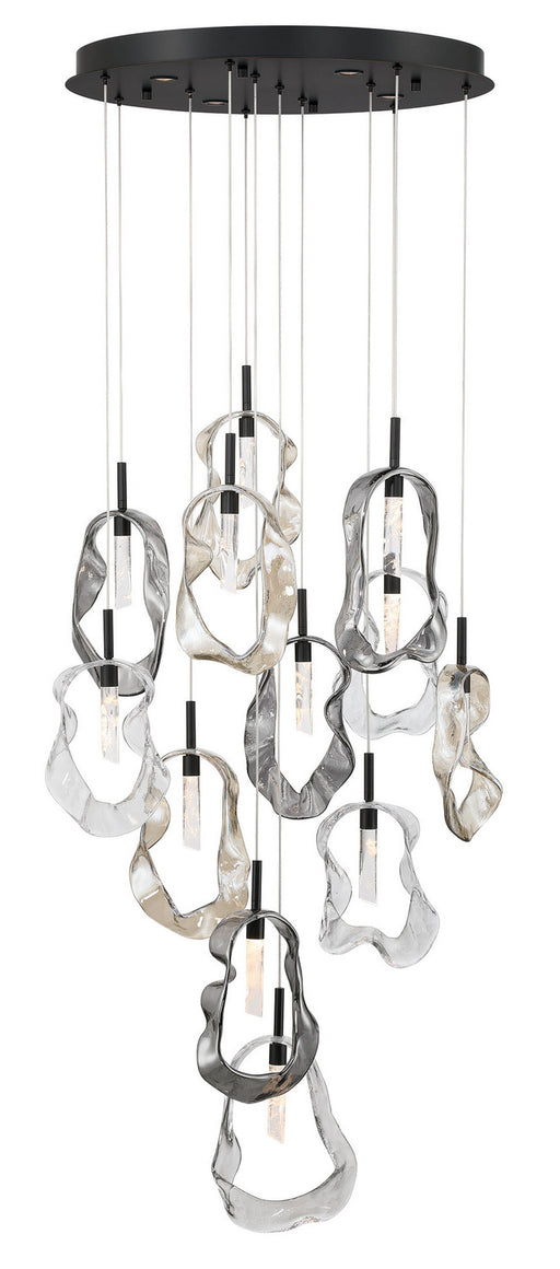 Eurofase - 49237-047 - LED Chandelier - Norah - Matte Black