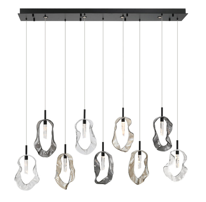 Eurofase - 49239-041 - LED Linear Chandelier - Norah - Matte Black