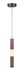 Eurofase - 50127-016 - LED Pendant - Ronda - Harlow Bronze