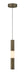 Eurofase - 50127-023 - LED Pendant - Ronda - Weathered Brass