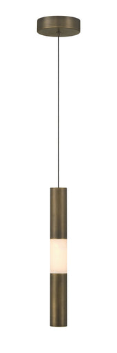 Ronda LED Pendant Weathered Brass