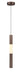 Eurofase - 50128-013 - LED Pendant - Ronda - Harlow Bronze