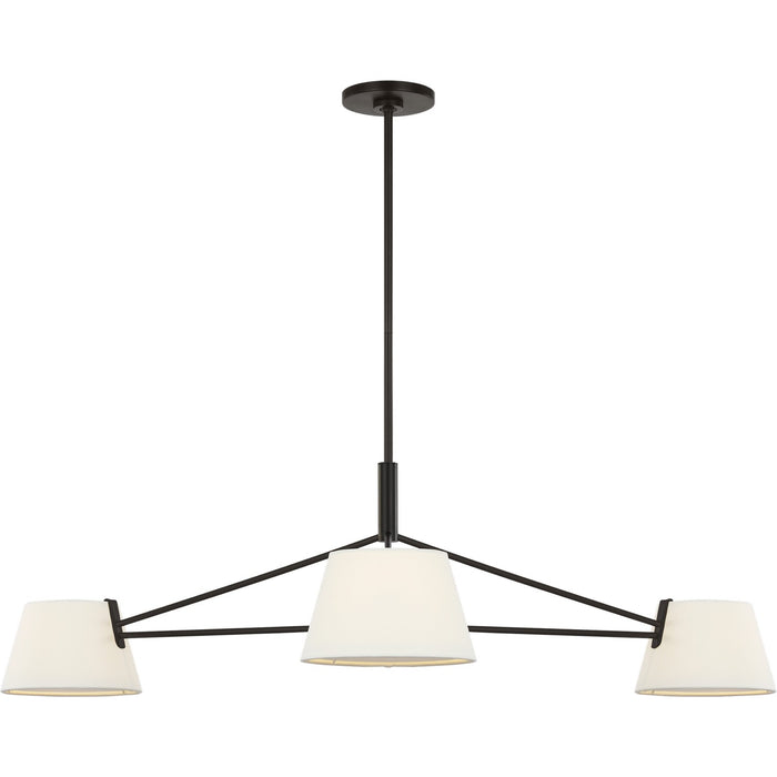 Visual Comfort Studio - SCRJCH198AIWL - Three Light Chandelier - Hale - Aged Iron