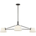 Visual Comfort Studio - SCRJCH198AIWL - Three Light Chandelier - Hale - Aged Iron