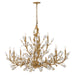 Fredrick Ramond - FR32206BNG - 12 Light Chandelier - Yvette - Burnished Gold