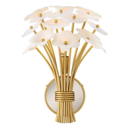 Marianne One Light Wall Sconce Deluxe Gold