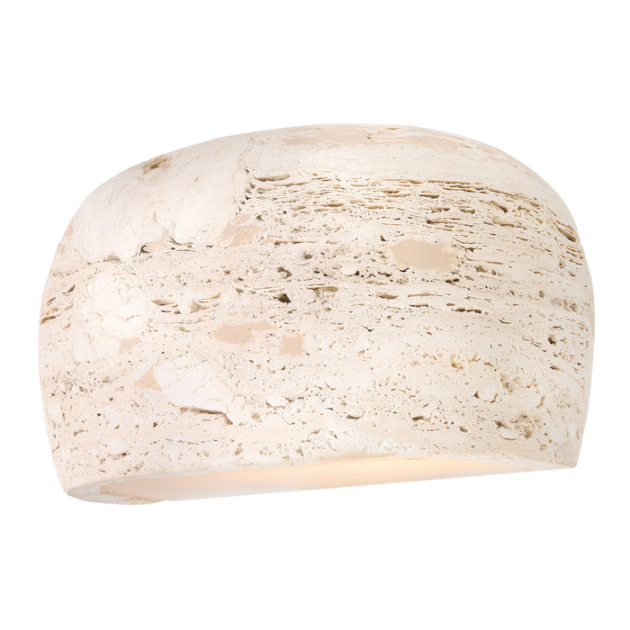 Fredrick Ramond - FR42950TV - One Light Wall Sconce - Riven - Travertine