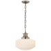 Visual Comfort Signature - TOB 5158PN-WG - One Light Pendant - Milton Road - Polished Nickel