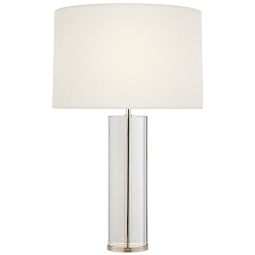 Visual Comfort Signature - ARN 3024CG/PN-L-CL - LED Table Lamp - Lineham - Crystal and Polished Nickel