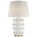 Visual Comfort Signature - KW 3031PW-L-CL - LED Table Lamp - Linden - Plaster White