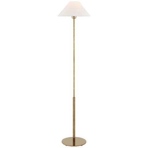 Visual Comfort Signature - SP 1022HAB-L-CL - LED Floor Lamp - Hackney - Hand-Rubbed Antique Brass
