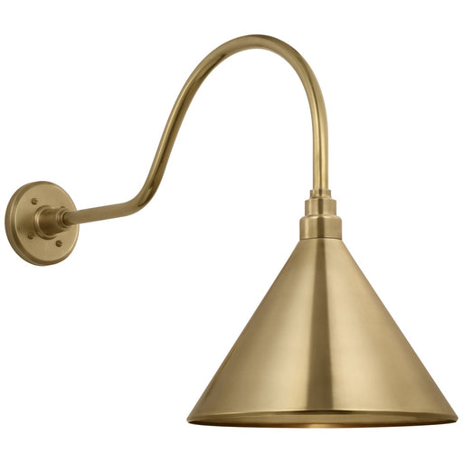Visual Comfort Signature - TOB 2802HAB/S11-HAB - LED Barn Light - Academy Barn Light - Hand-Rubbed Antique Brass