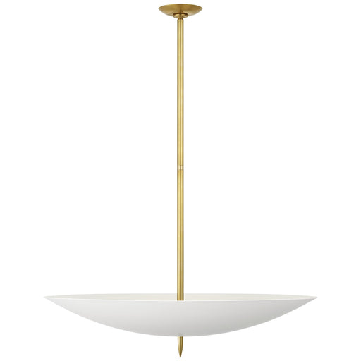 Visual Comfort Signature - ARN 5240HAB-PW - LED Chandelier - Orsini - Hand-Rubbed Antique Brass