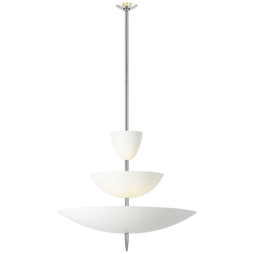 Orsini LED Chandelier Polished Nickel
