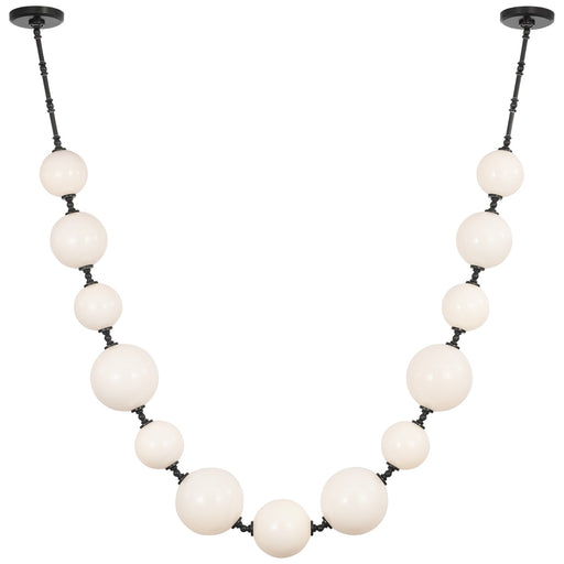 Datum LED Chandelier Bronze