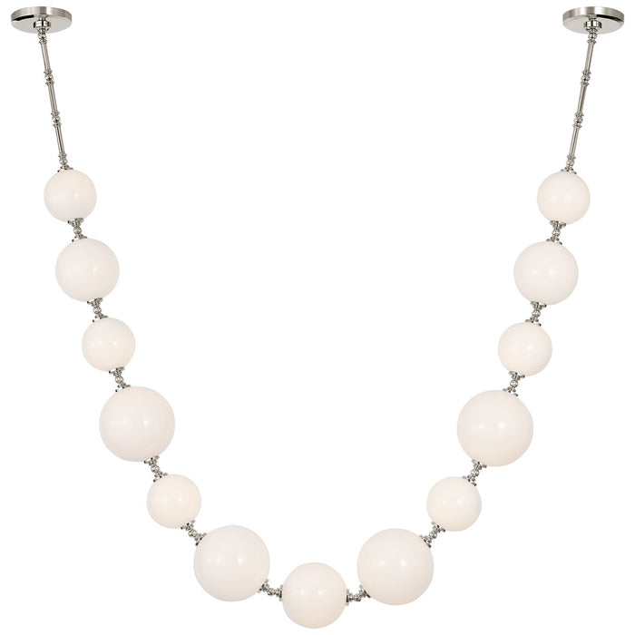 Visual Comfort Signature - CHC 5670PN-WG - LED Chandelier - Datum - Polished Nickel