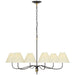 Visual Comfort Signature - CHC 5710BZ/AB-SP - LED Chandelier - Hollings - Bronze and Antique-Burnished Brass