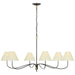 Visual Comfort Signature - CHC 5711BZ/AB-SP - LED Chandelier - Hollings - Bronze and Antique-Burnished Brass