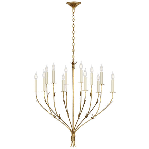 Florenz LED Chandelier Gold Lustre