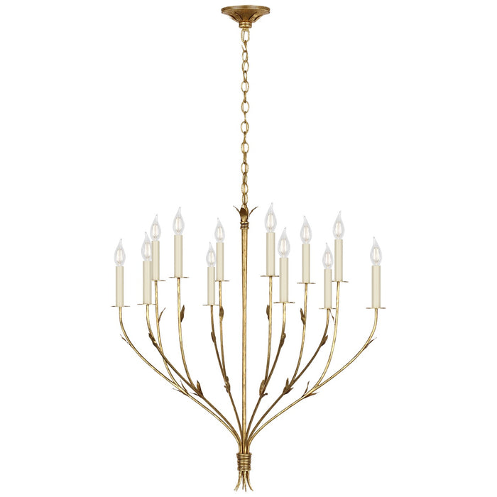 Visual Comfort Signature - FW 5050GDL - LED Chandelier - Florenz - Gold Lustre