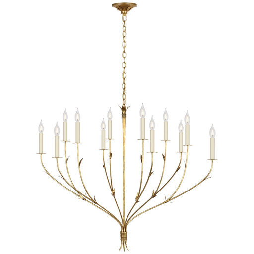 Florenz LED Chandelier Gold Lustre