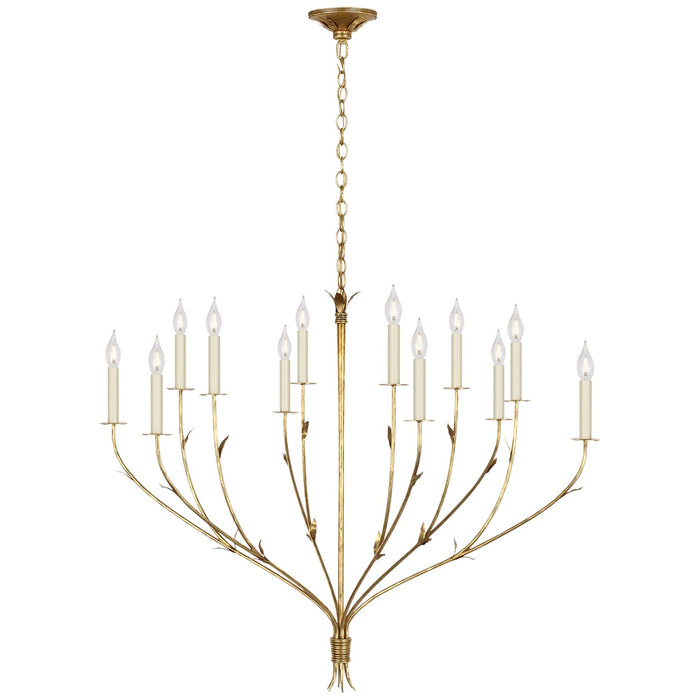 Visual Comfort Signature - FW 5051GDL - LED Chandelier - Florenz - Gold Lustre
