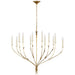 Visual Comfort Signature - FW 5051GDL - LED Chandelier - Florenz - Gold Lustre