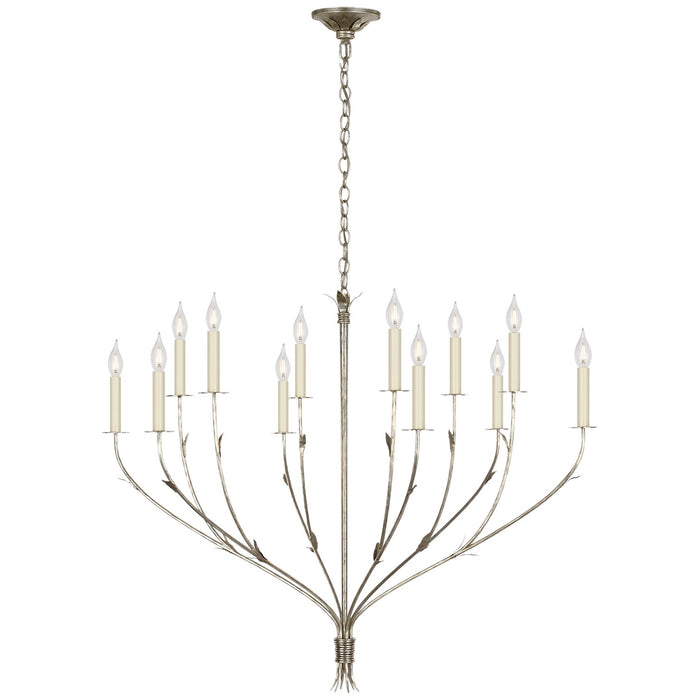 Visual Comfort Signature - FW 5051SVL - LED Chandelier - Florenz - Silver Lustre