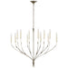 Visual Comfort Signature - FW 5051SVL - LED Chandelier - Florenz - Silver Lustre