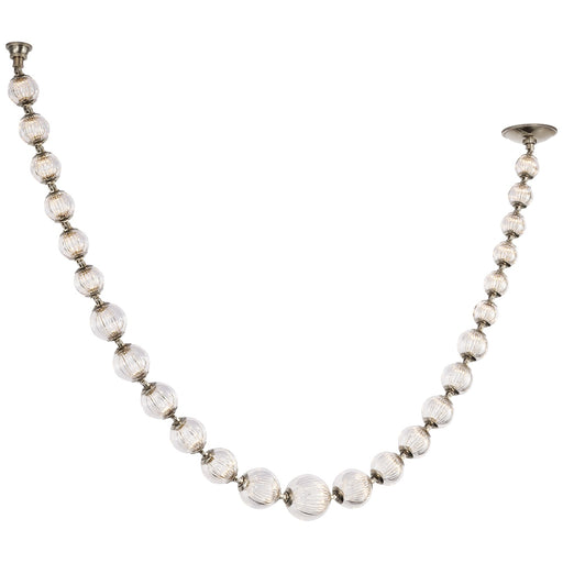 Arielle LED Chandelier Pewter
