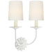 Visual Comfort Signature - SK 2206PW-L - LED Wall Sconce - Leslie - Plaster White
