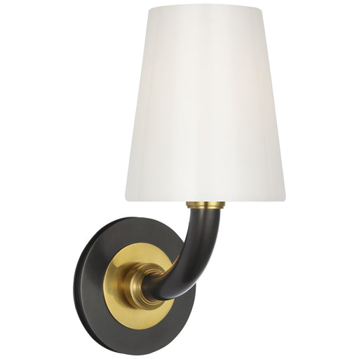 Rally LED Bath Sconce Bronze and Hand-Rubbed Antique Brass