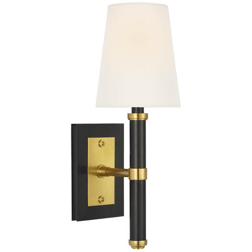 Rally LED Wall Sconce Bronze and Hand-Rubbed Antique Brass