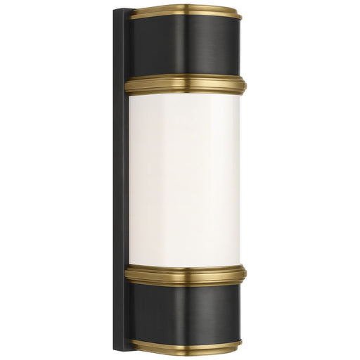 Rally LED Bath Sconce Bronze and Hand-Rubbed Antique Brass