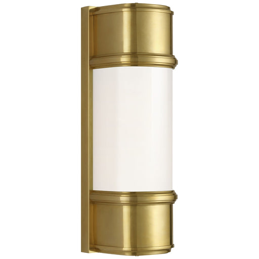 Rally LED Bath Sconce Hand-Rubbed Antique Brass
